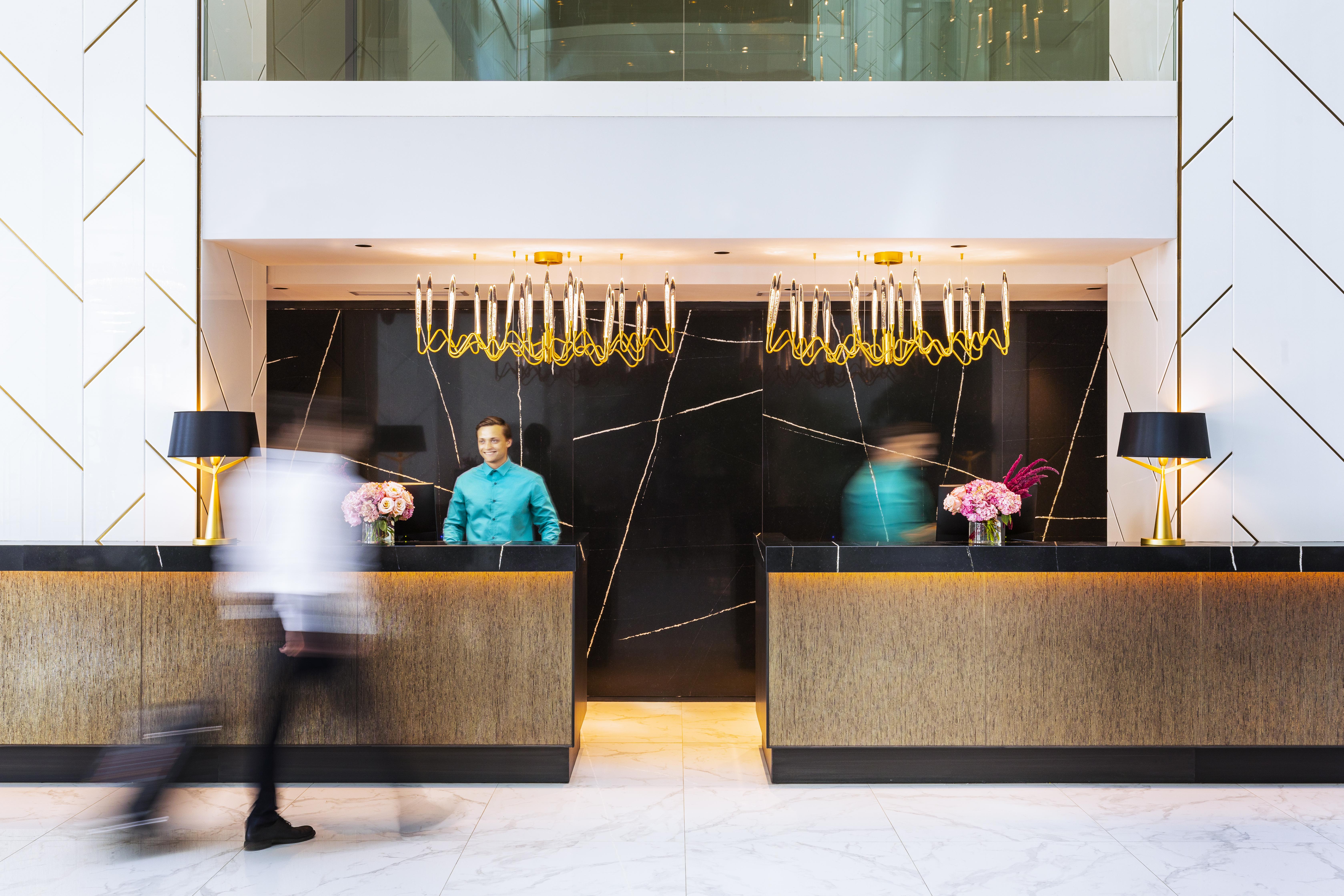 Grand Hotel Millennium โซเฟีย ภายนอก รูปภาพ The hotel's lobby