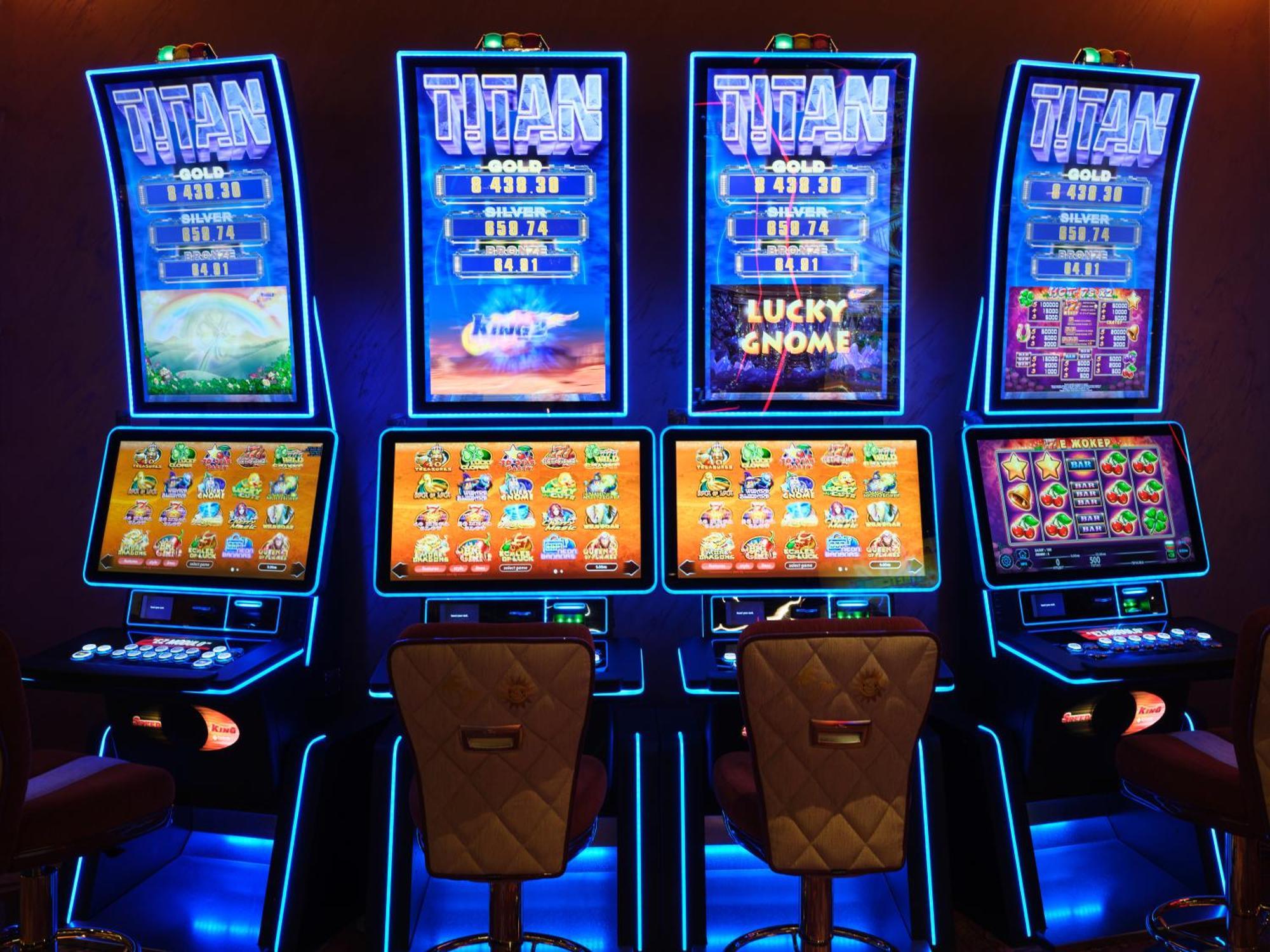 Grand Hotel Millennium โซเฟีย ภายนอก รูปภาพ Modern video slot machines